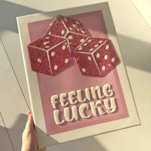 Lucky Charm Rhinestone Art Frame