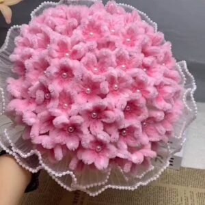 Blush Bloom Pearl Flower Bouquet
