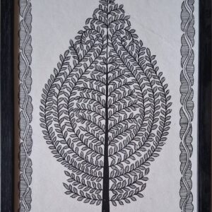 Eternal Tree of Life Charcoal Painting