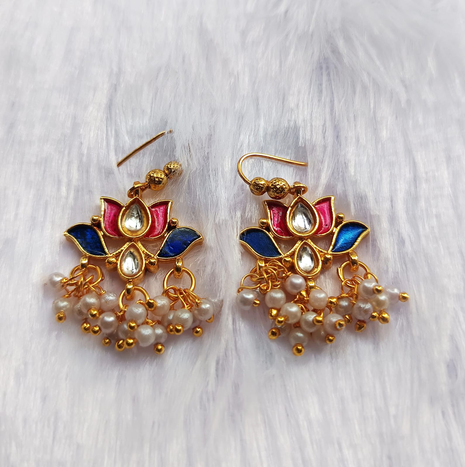 ShreeDa Kamalini Pearl Necklace Set - Image 3