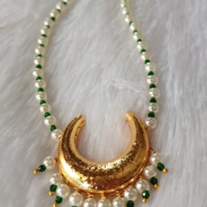 Chandrika Pearl Neckpiece| Handmade Pearl Necklace for Women