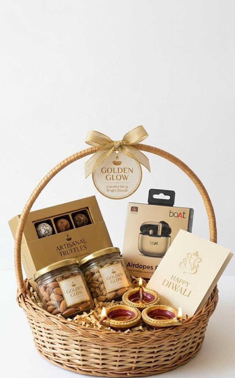 Golden Glow Premium Gift Hamper | Corporate & Employee Gifting